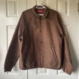 Supreme Houndstooth Brown Jacket